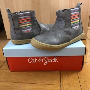 Cat & Jack Toddler Girl Booties Size 11
